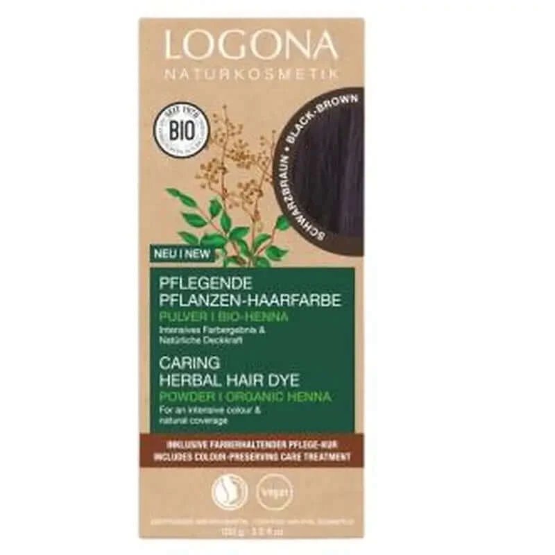 Logona Colorant vegetal maro închis 101 100Gr.