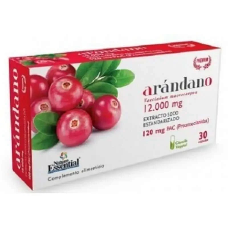 Nature Essential Blister Pack Cranberry 120 Pac , 30 capsule vegetariene