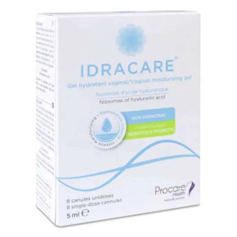 Idracare Gel vaginal hidratant 8 canule