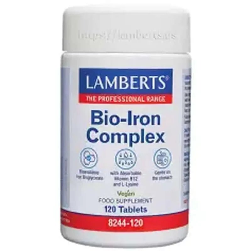 Lamberts Bio Iron Complex, 120 tablete