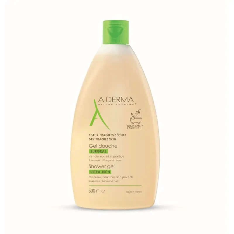 Gel de duș A-Derma Superfat 500 ml