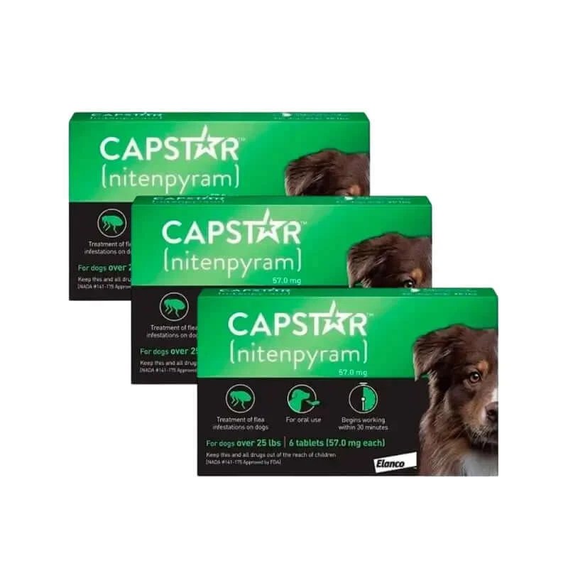 Capstar 57 Mg Câine 11-60Kg, 18 tablete