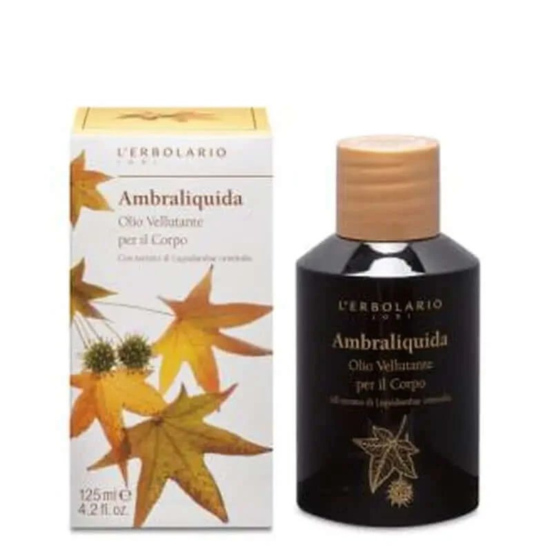 L'Erbolario Ambraliquida Silky Body Oil 125Ml.