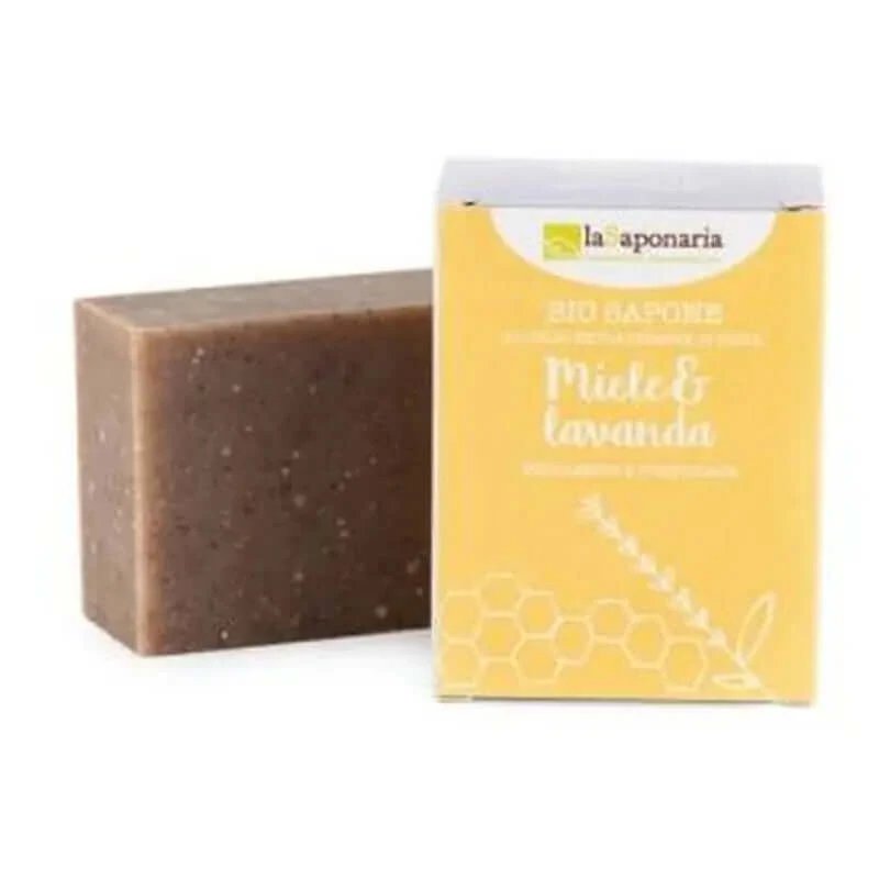 Sapun La Saponaria Miere & Lavandă Bar 100Gr.