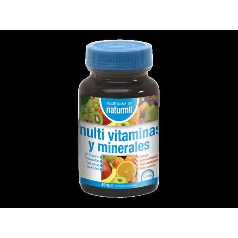 Naturmil Multivitamine & Minerale , 30 perle