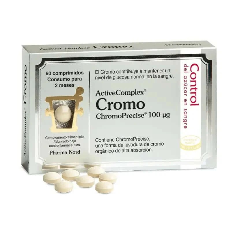 Activecomplex Chromium 100 Mcg 60 comprimate