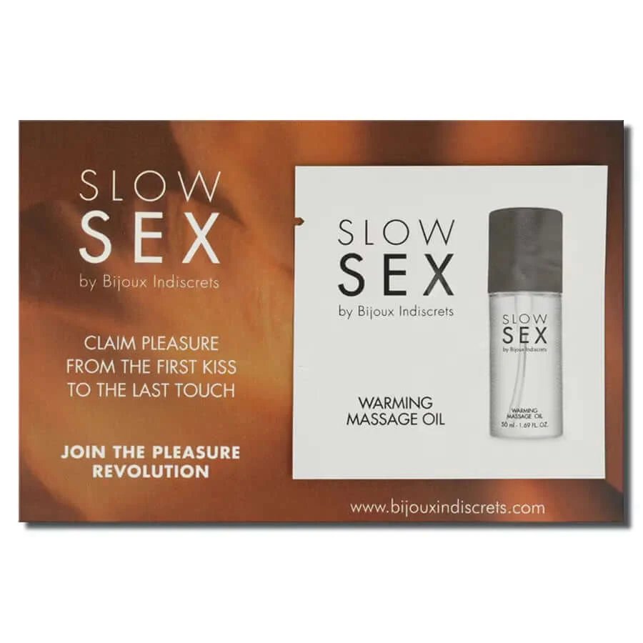 Bijoux Ulei de masaj încălzitor Slow Sex 2 Ml