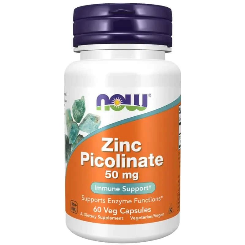 Now Picolinat de zinc , 60 capsule