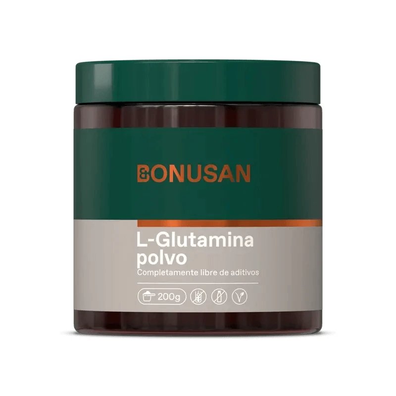 Bonusan L-Glutamină pulbere, 200 grame