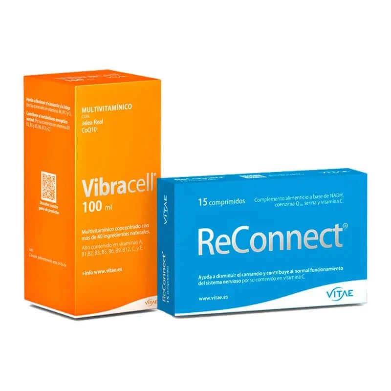 Vitae Vibracell Pack 100ml + Reconnect 15 tablete