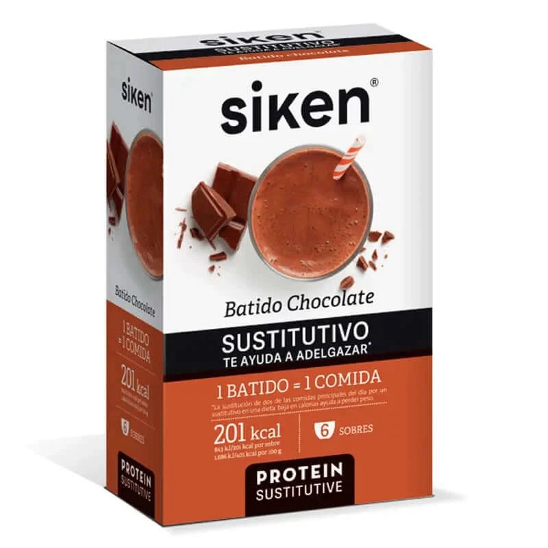 Siken înlocuitor de milkshake de ciocolată 6 pliculețe