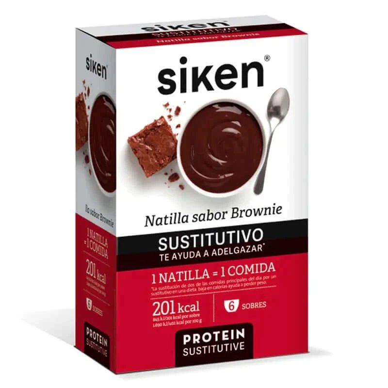 Siken Brownie Custard Substitute 6 pliculețe