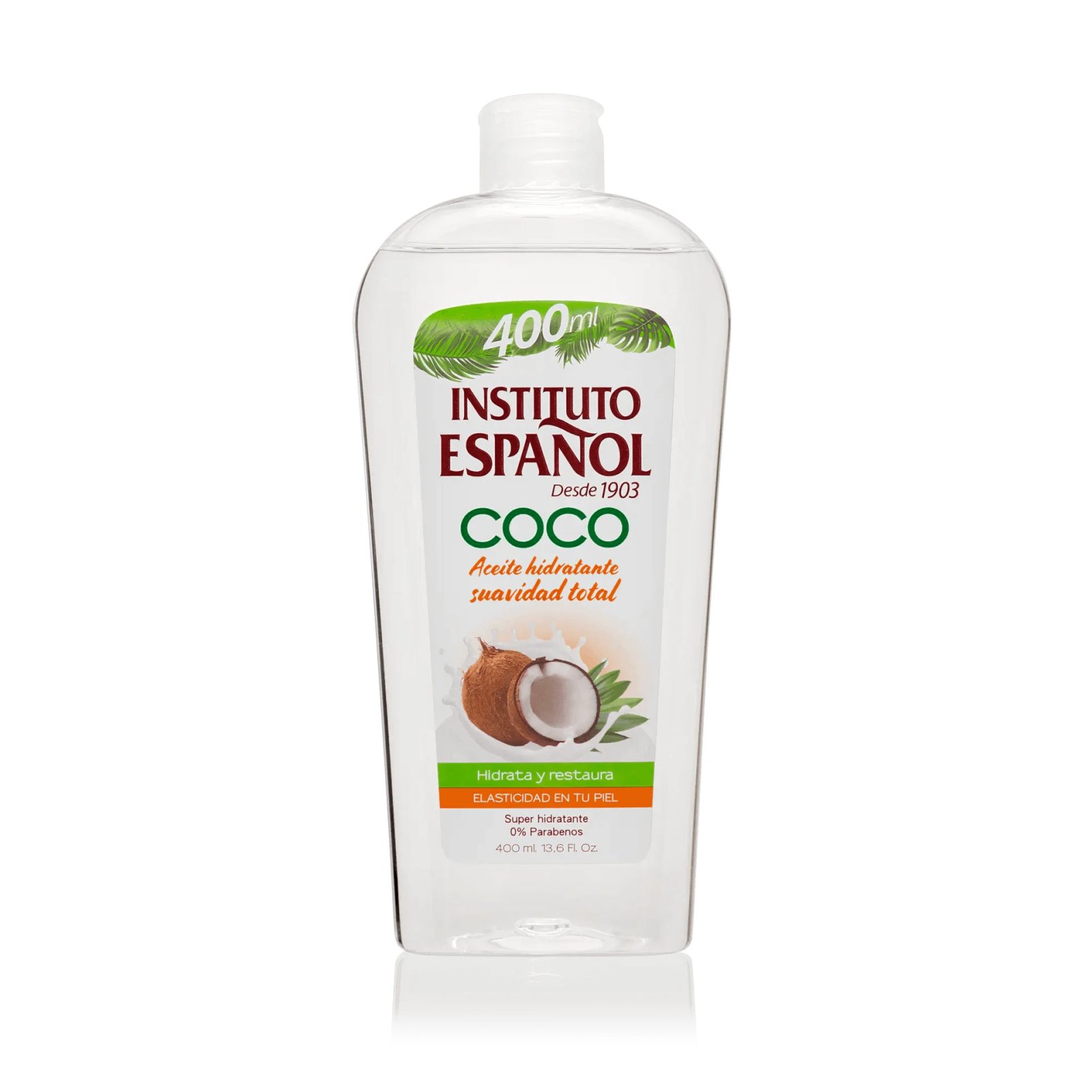 Instituto Español Ulei de nucă de cocos pentru corp - 400 Ml.