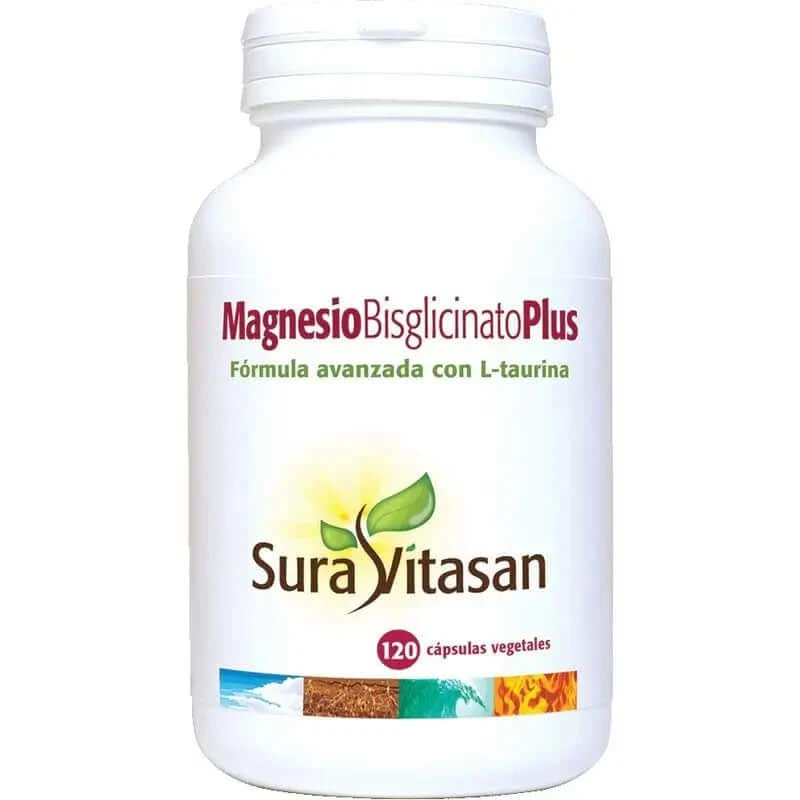 Sura Vitas Magneziu Bisglicinat Plus , 120 capsule