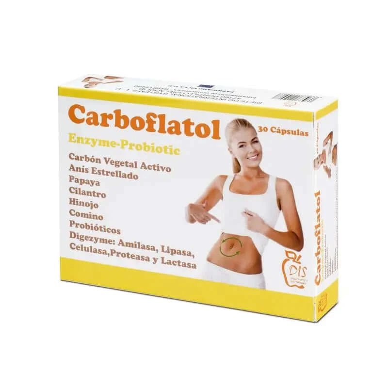 Dis Carboflatol , 30 capsule de 500 mg