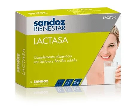 Sandoz Bienestar Lactase 30 capsule