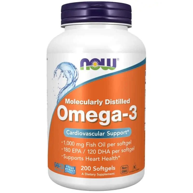 Now Omega 3 1000 Mg , 200 capsule moi