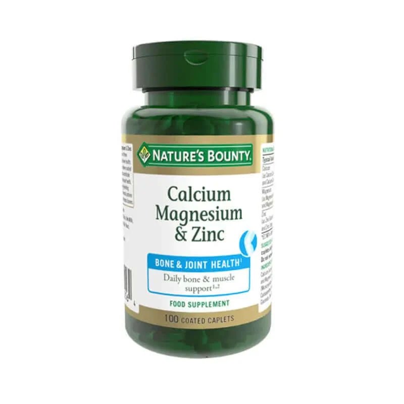 Nature'S Bounty Calciu Magneziu & Zinc 100 Tablete filmate