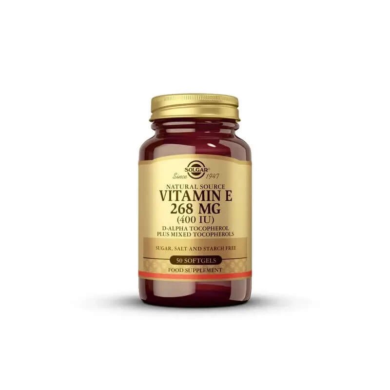 Solgar Vitamina E 400 UI, 50 capsule moi