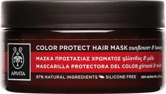 Apivita Color Protect Mască de Păr pentru Păstrarea Culorii 200ml