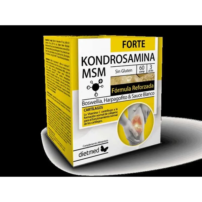 Dietmed Kondrosamine Msm Forte , 60 comprimate