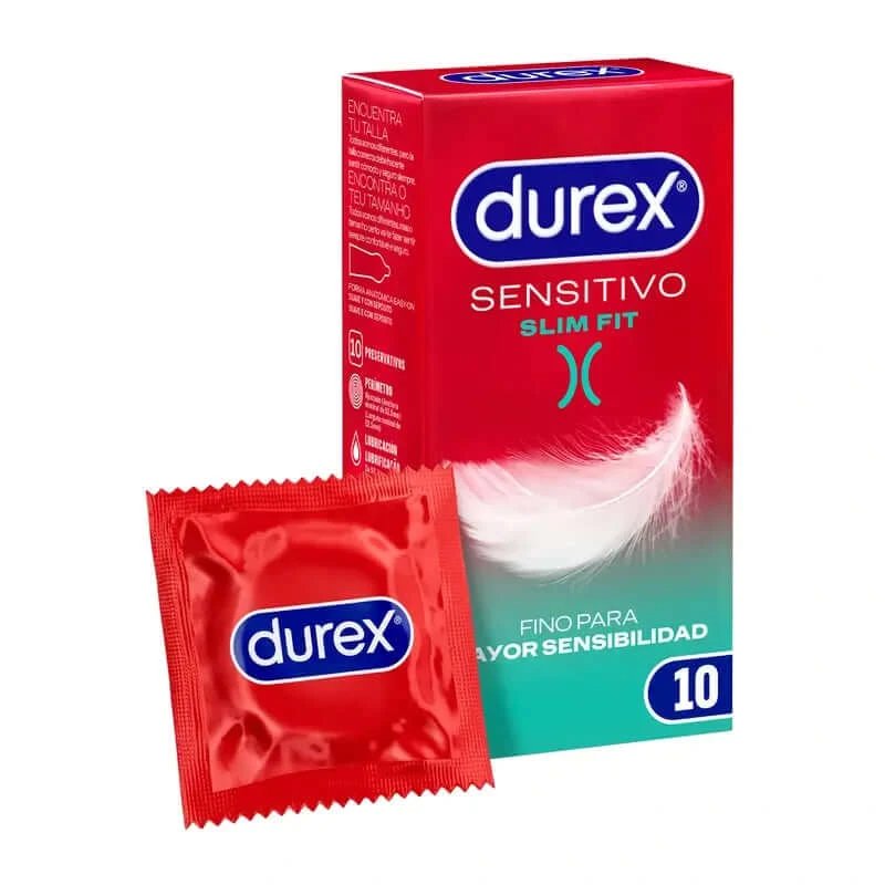 Prezervative Durex Soft Sensitive pentru sensibilitate crescută Dimensiune mică 10 bucăți