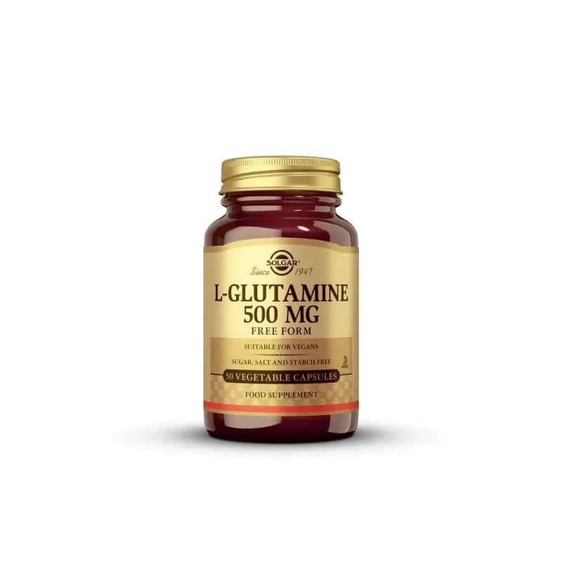 Solgar L-Glutamină 500mg, 50 Capsule