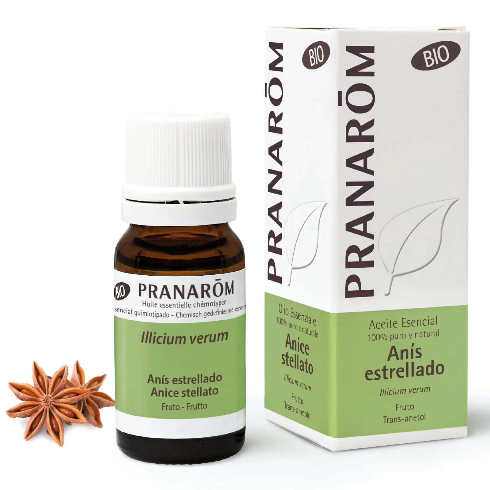 Pranarom Star Anise Ulei esențial Bio, 10ml