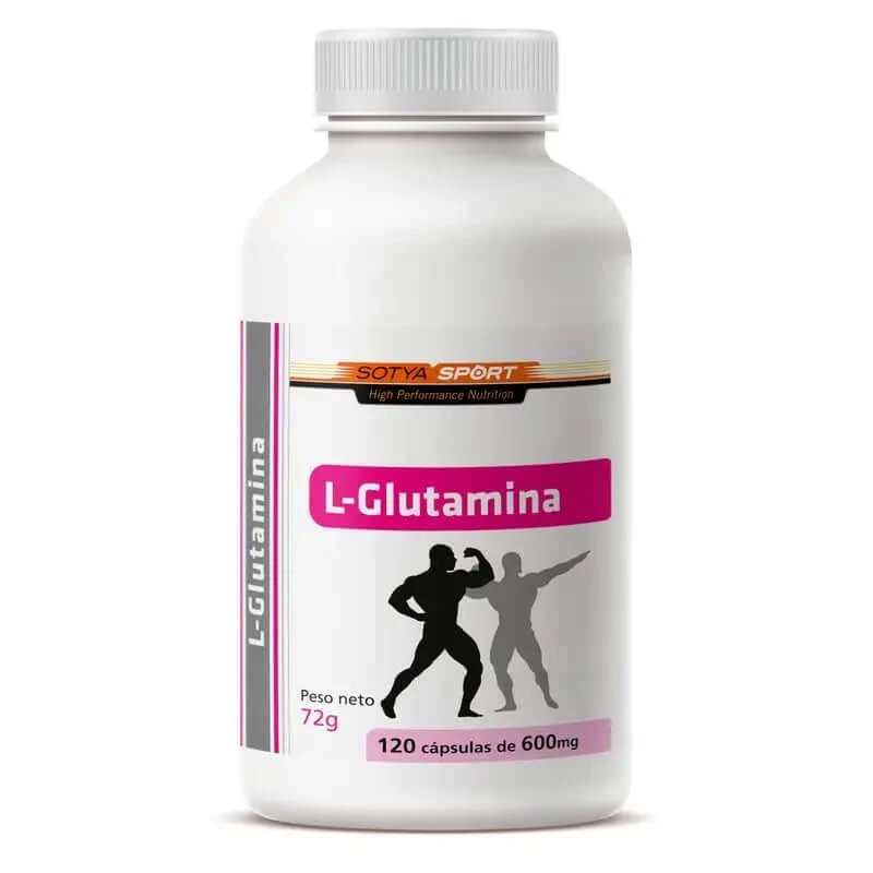 Sotya L-Glutamină, 120 Capsule