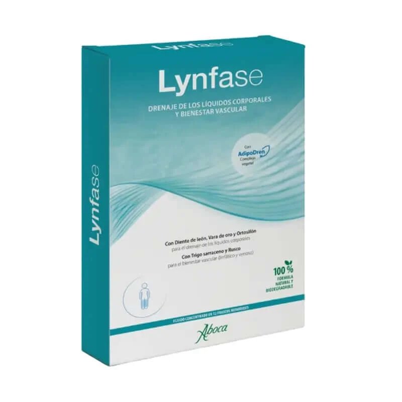 Aboca Lynfase Fluid de drenaj, 12 sticle
