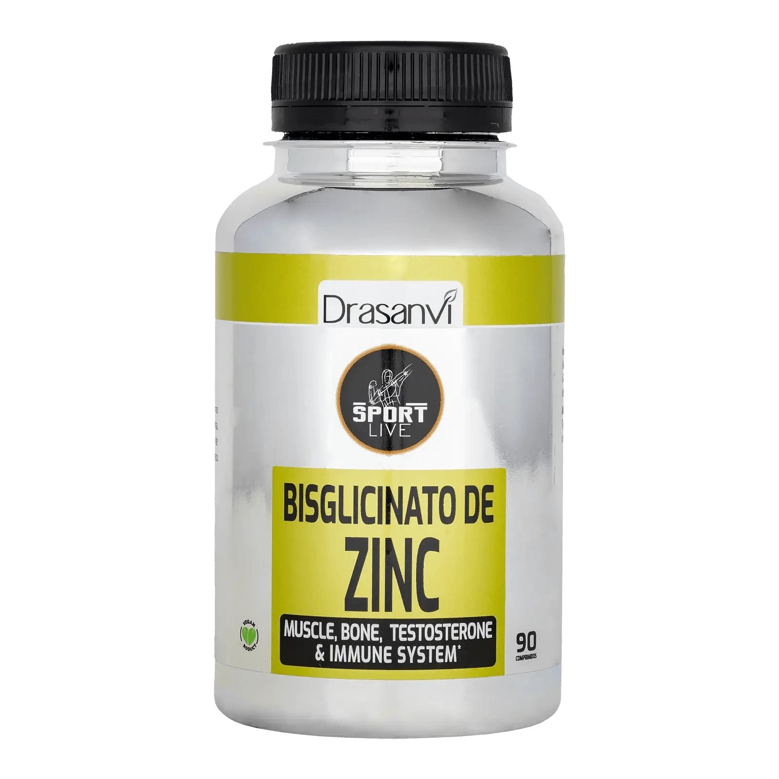 Drasanvi Sport Live Zinc Bisglicinat , 90 comprimate