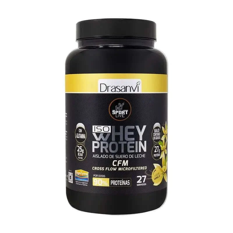 Drasanvi Sport Live Whey Protein Isolate Vanilie, 800 g