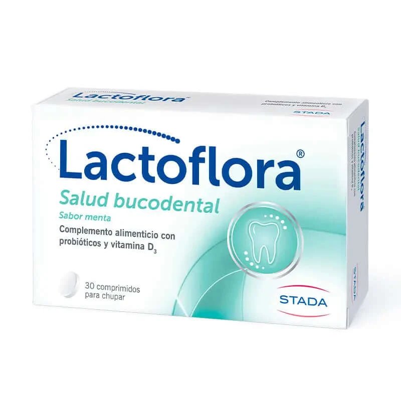 Lactoflora Bucodental Mentă 30 de tablete