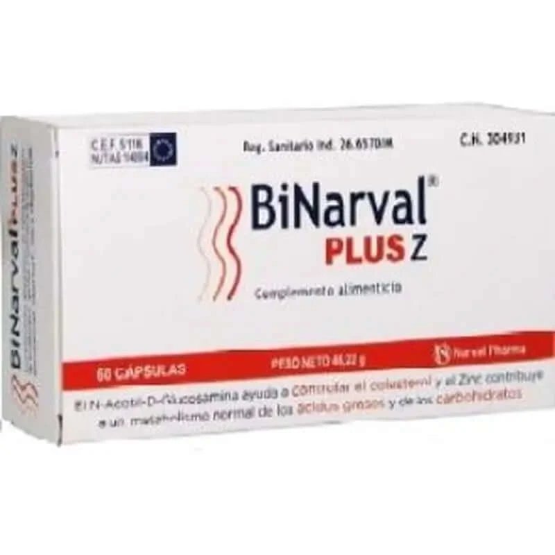 Narval Pharma, S.A. Binarval Plus Z 60 Capsule