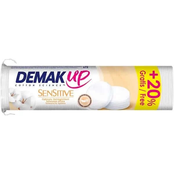 Demak'Up Sensitive Round, 72 buc.