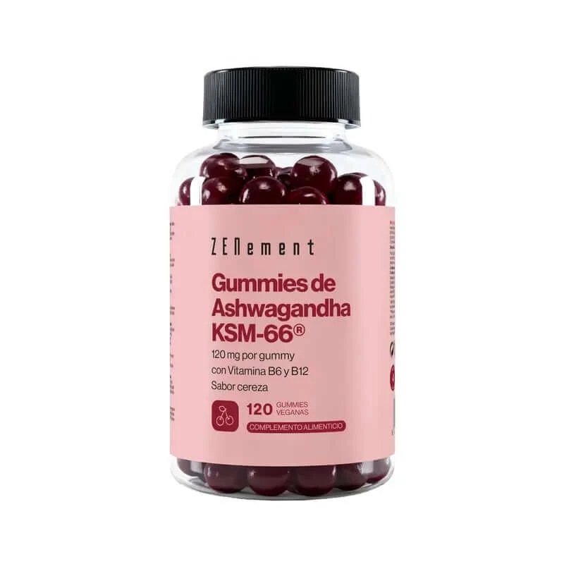 Zenement Gummies De Ashwagandha Ksm-66, 120 gummies vegane