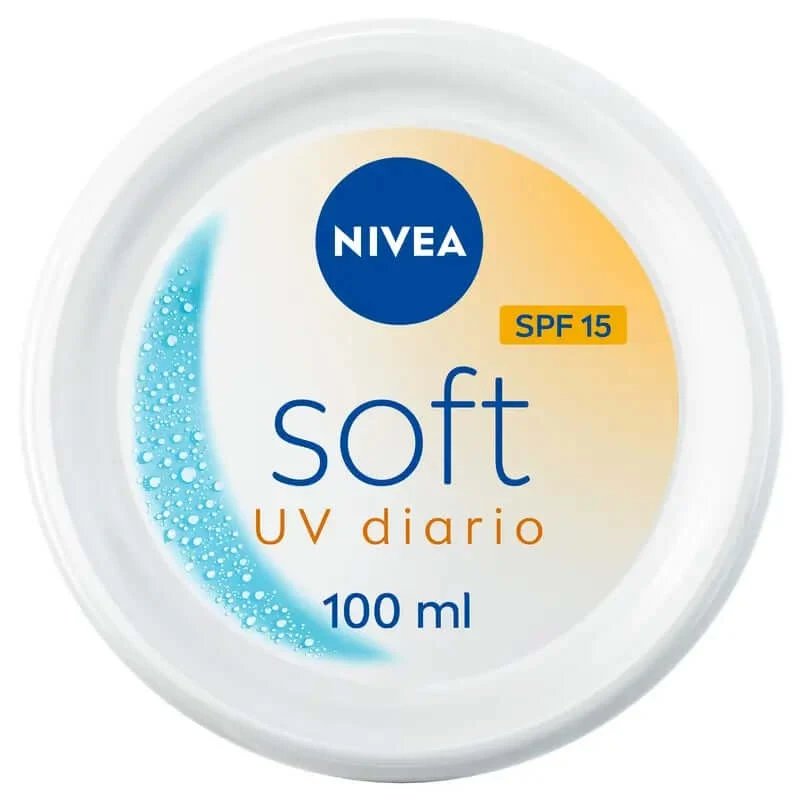 Nivea Soft Daily Uv Multi-Purpose Cremă hidratantă Spf15 100Ml