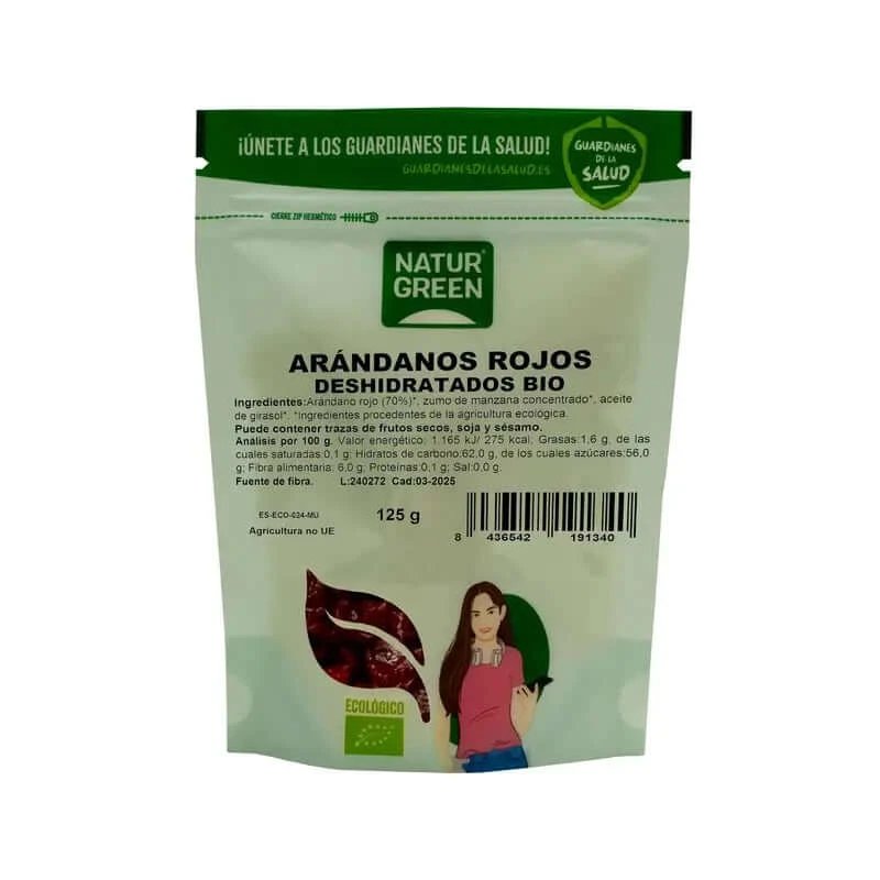 Naturgreen Organic merișoare organice uscate