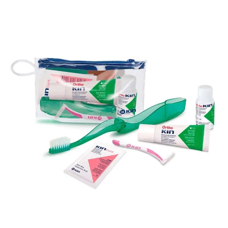 Kit de călătorie KIN OrthoKIN Strawberry/M.Paste