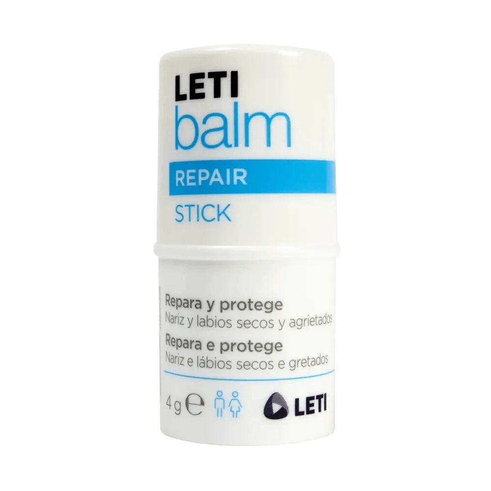Letibalm Stick reparator pentru nas și buze, 4 g
