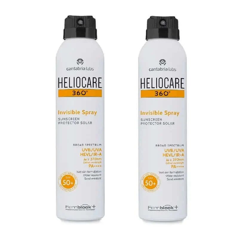 Heliocare Duplo 360º Spray de protecție invizibil Spf50+, 2X200Ml