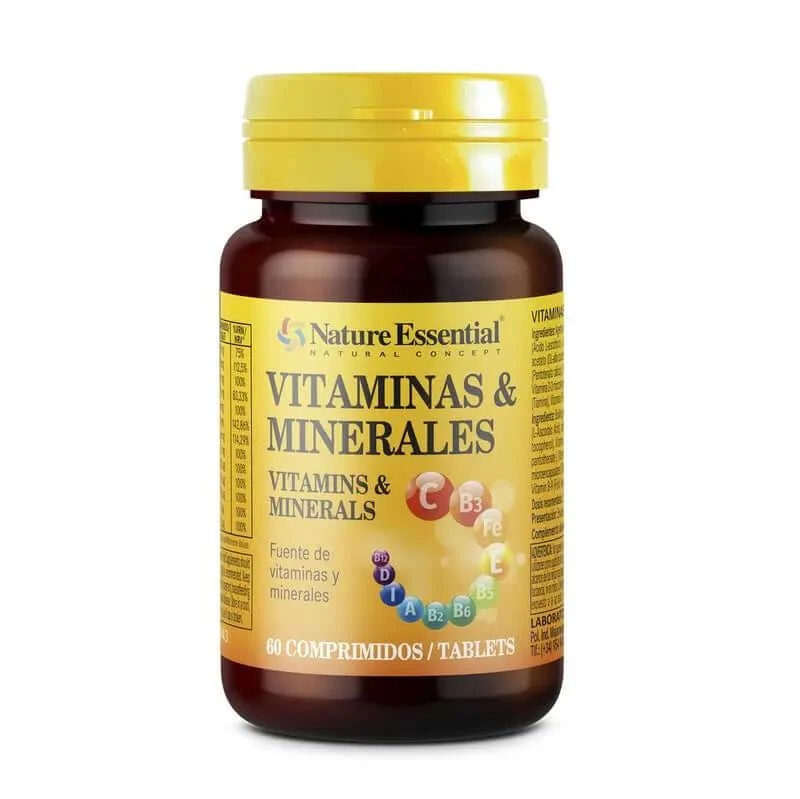 Nature Essential Vitamine & Minerale , 60 comprimate