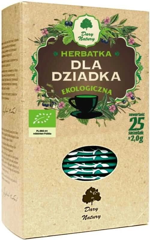 Ceai pentru bunici fix BIO 25x2g Dary Natury
