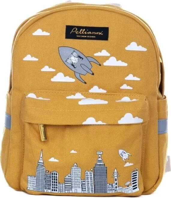Rucsac pentru copii PELLIANNI City Mustard 1×1 buc, rucsac