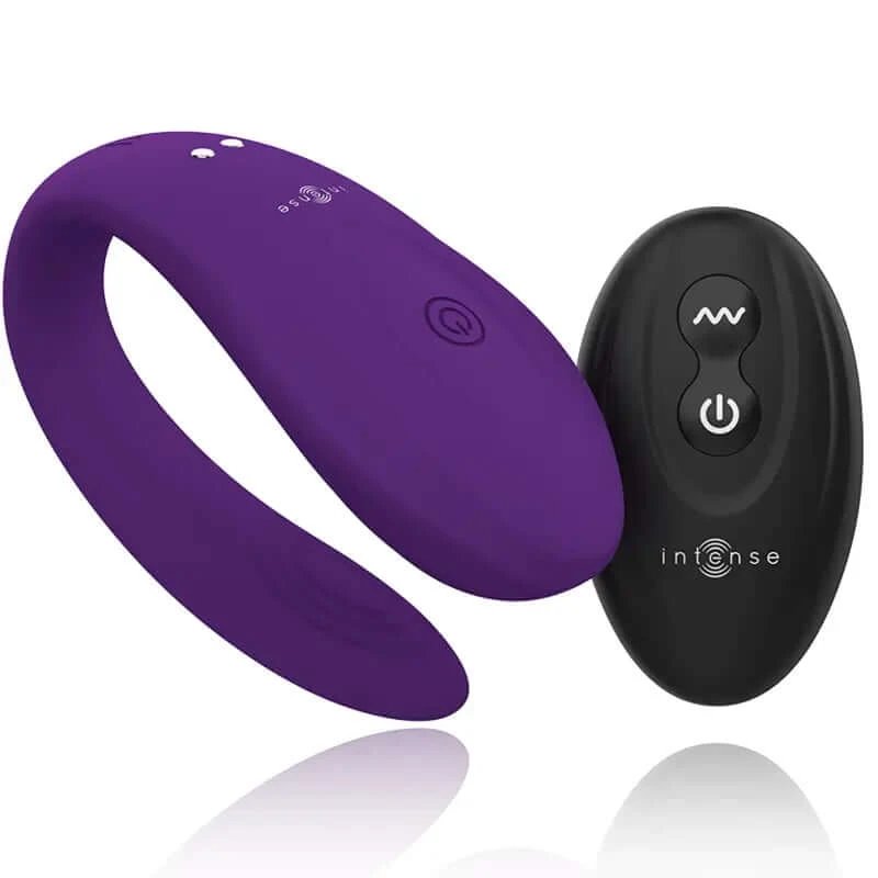 Intense Couples Toys Bruno Partner Plăcere dublă Violet
