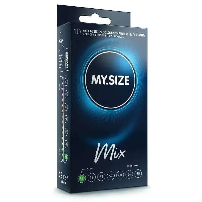 My Size Mix prezervative 47 Mm 10 unități