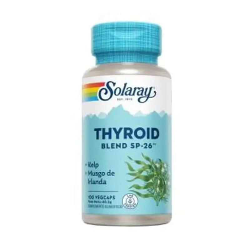 Solaray Amestec tiroidian 100 Capsule