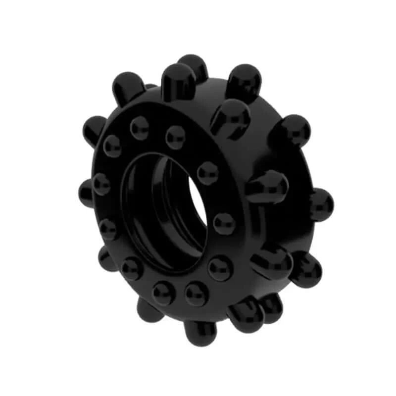 Lovetoy Inel pentru penis Power Plus negru Model 3