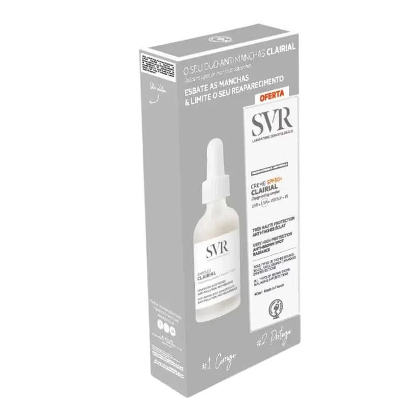 Svr Ampoule Clairial, 30 Ml + Cremă Spf50+, 40 Ml