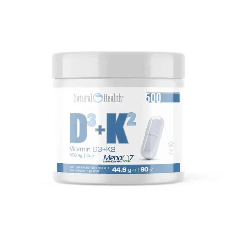 Sănătate naturală Vitamina D3 4000Ui+K2 Menaq7, 90 capsule
